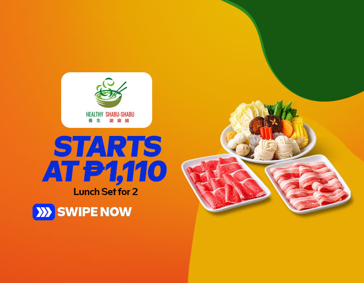 Lunch Set for 2 starts at P1,110