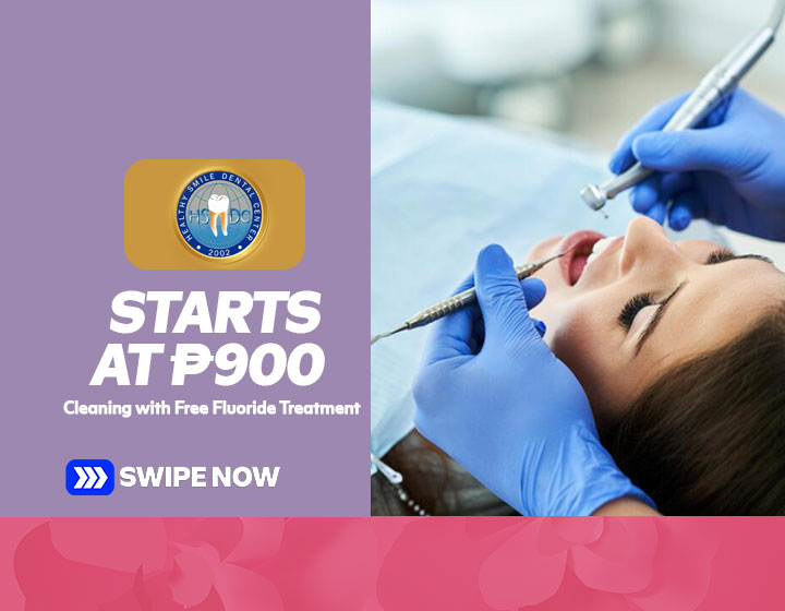 Cleaning with Free Fluoride Treatment starts at P900