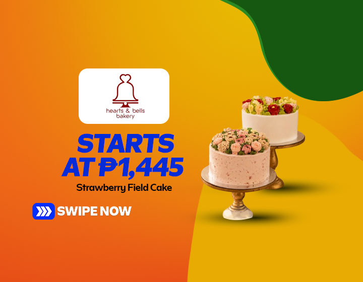 Strawberry Field Cake starts at P1,445