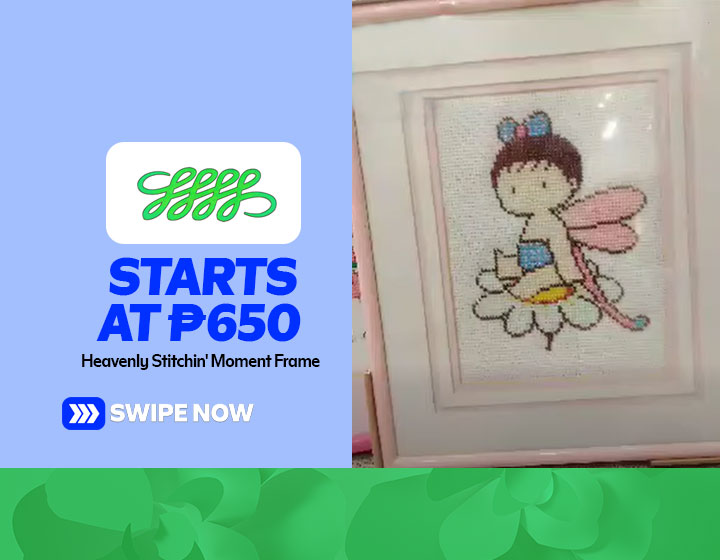 Heavenly Stitchin' Moment Frame starts at P650