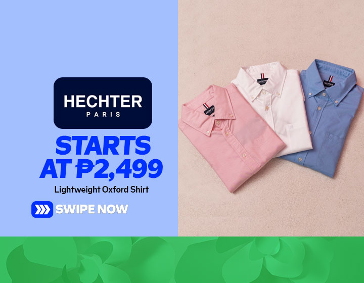 Lightweight Oxford Shirt starts at P2,499