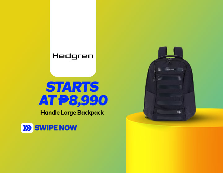 Handle Large Backpack starts at P8,990 
