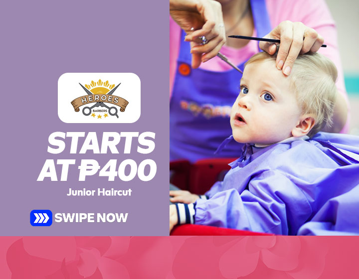 Junior Haircut starts at P400