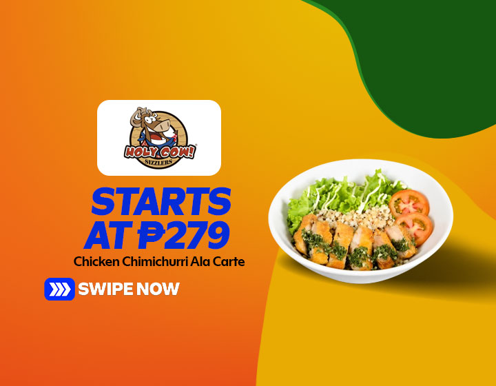 Chicken Chimichurri Ala Carte starts at P279