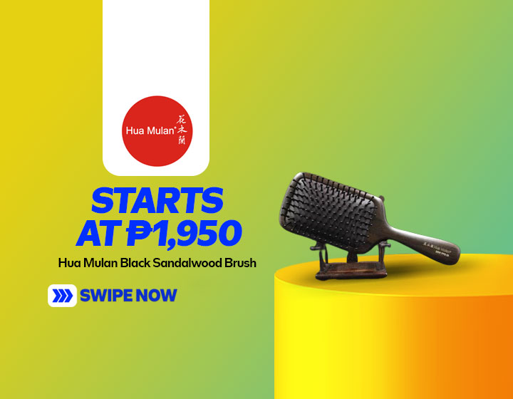 Hua Mulan Black Sandalwood Brush PPS-38 starts at P1,950