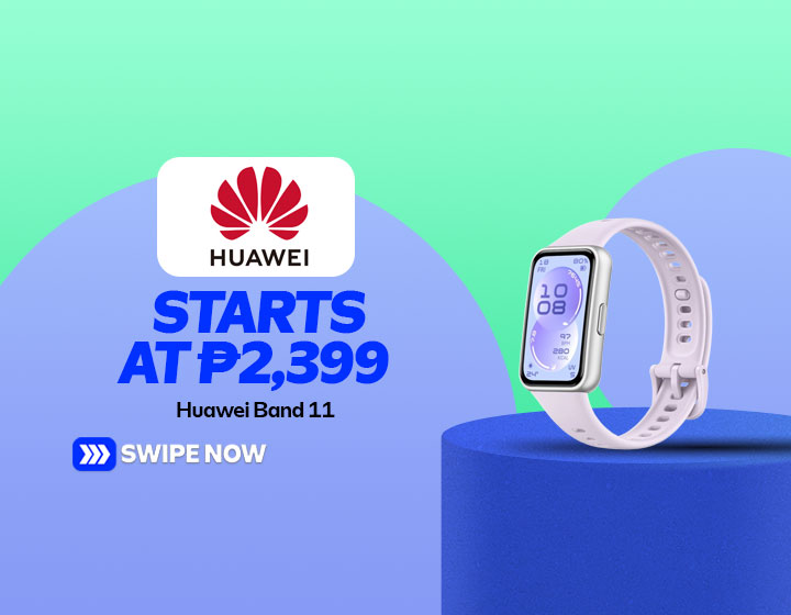 HUAWEI Band 11 starts at P2,399