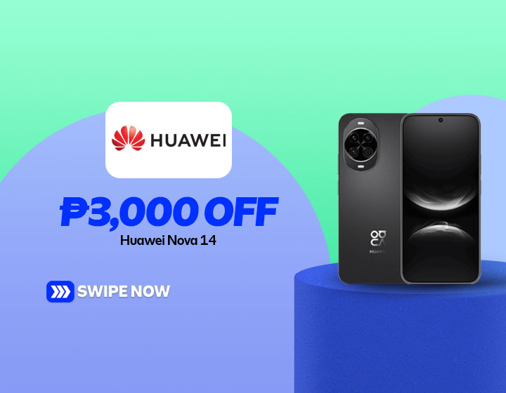 ₱3,000 OFF HUAWEI nova 14