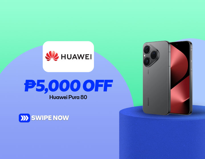 ₱5,000 OFF HUAWEI Pura 80