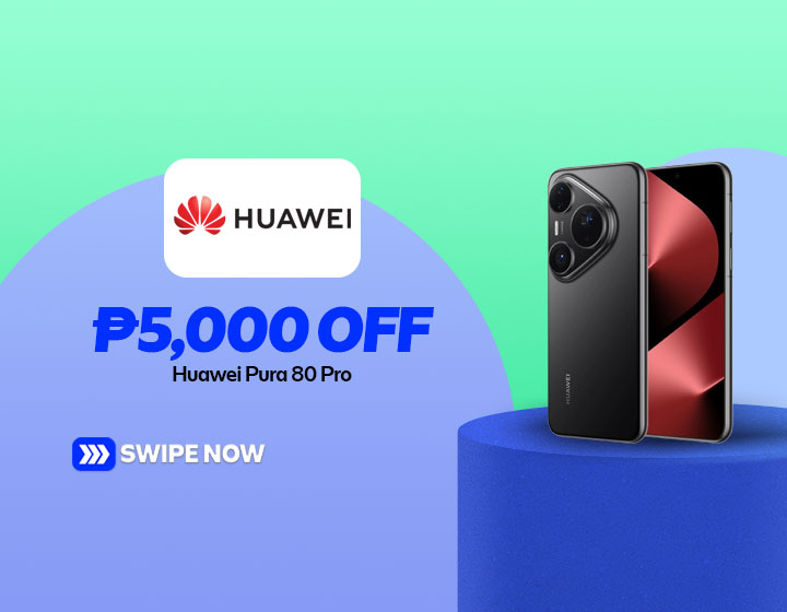 ₱5,000 OFF HUAWEI Pura 80 Pro