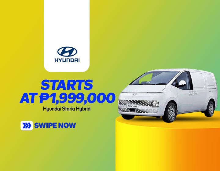 Hyundai Staria Hybrid starts at P1,999,000
