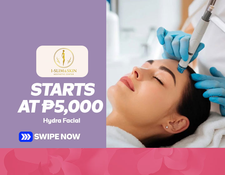 Hydra Facial starts at P5,000 per Session 