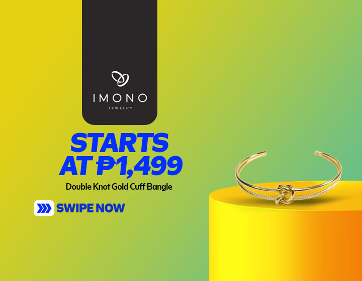 Double Knot Gold Cuff Bangle starts at P1,499