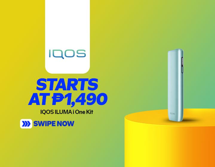 IQOS ILUMA i One Kit in Breeze Blue starts at P1,490