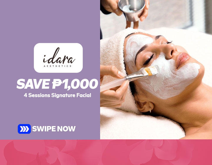 Save P1,000 with the 4 Session Signature Facial