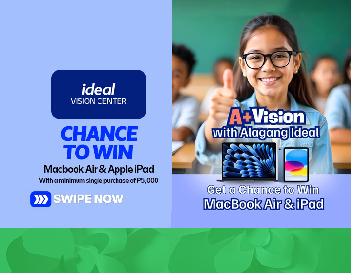 Get a Chance to Win a MacBook Air and More with a Minimum Single Purchase of P5,000