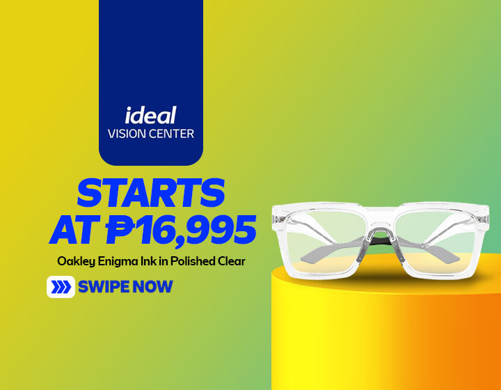 OAKLEY Enigma Ink in Polished Clear starts at P16,995