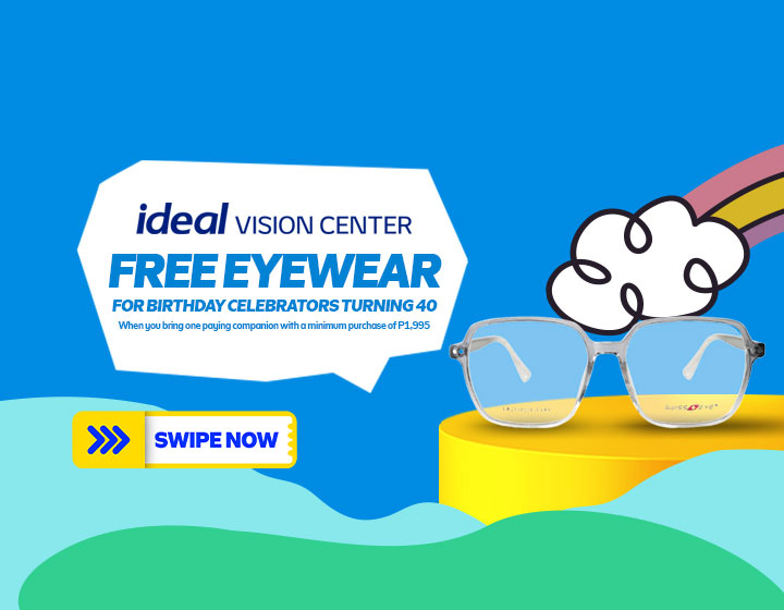 Free Eyewear When You Turn 40