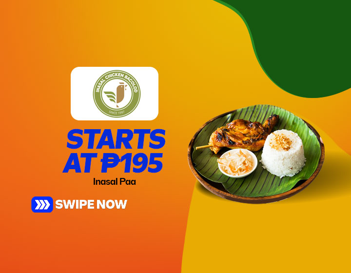 Inasal Paa (Thigh) starts at P195