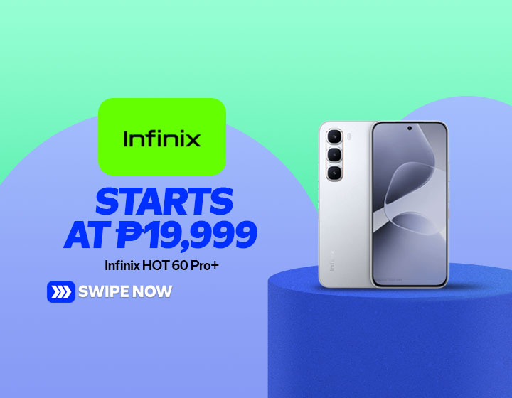 Infinix HOT 60 Pro+ 8+256GB starts at P19,999
