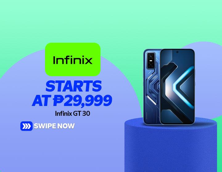 Infinix GT 30 8+256GB starts at P29,999