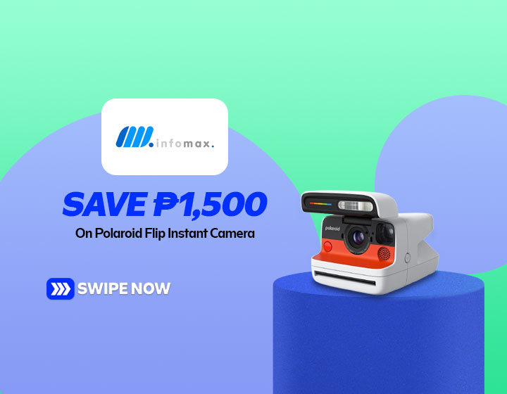 Save P1,500 on Polaroid Flip Instant Camera