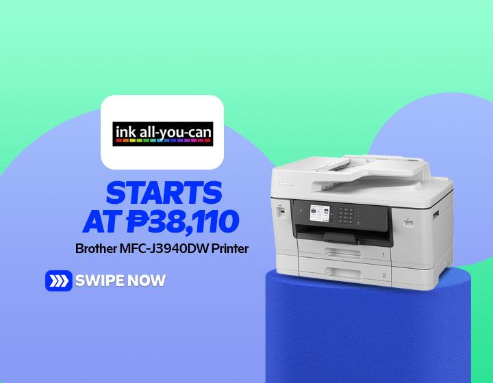 Brother MFC-J3940DW with CISS starts at P38,110