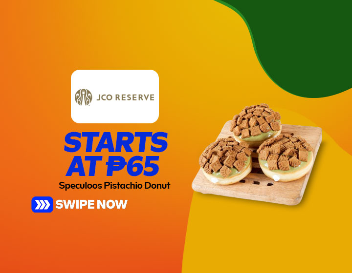 Speculoos Pistachio Donut starts at P65 