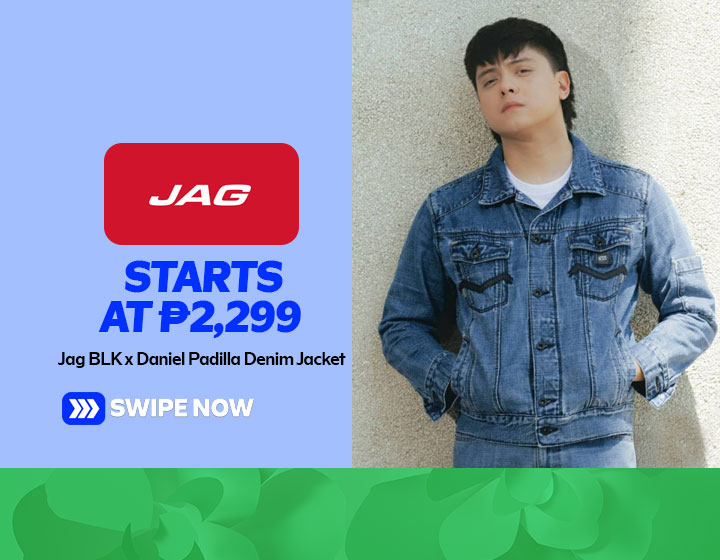 Jag BLK x Daniel Padilla Denim Jacket starts at P2,299
