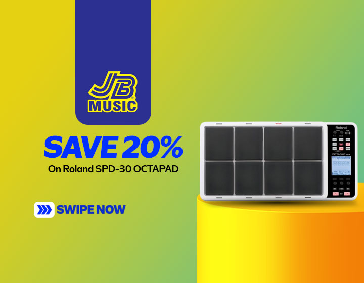 Save 20% on Roland SPD-30 OCTAPAD