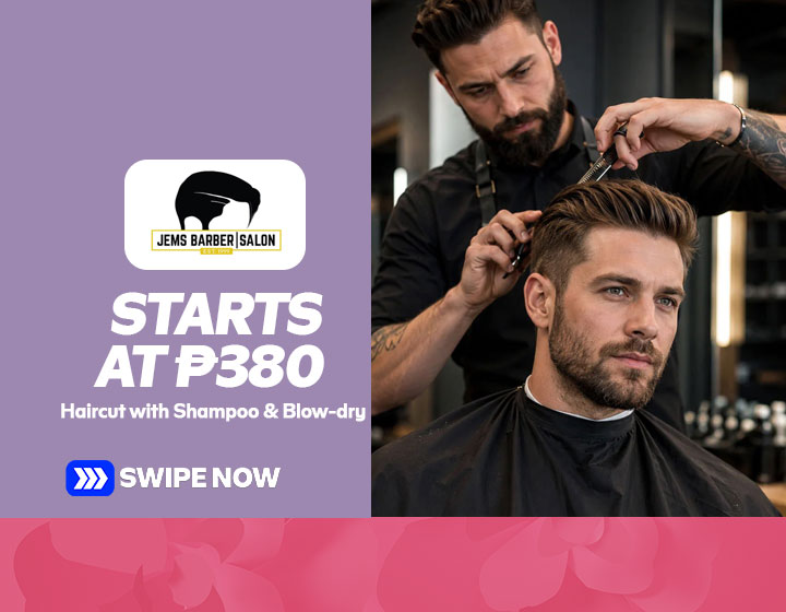 Haircut with Shampoo & Blow-dry starts at P380
