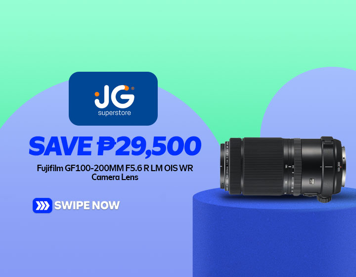 Save P29,500 on Fujifilm GF100-200MM F5.6 R LM OIS WR Camera Lens
