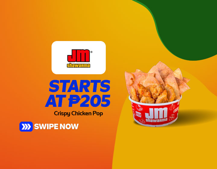 Crispy Chicken Pop starts at P205