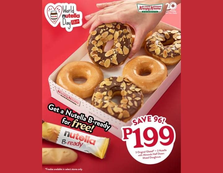 Save P96 on a half-dozen donuts