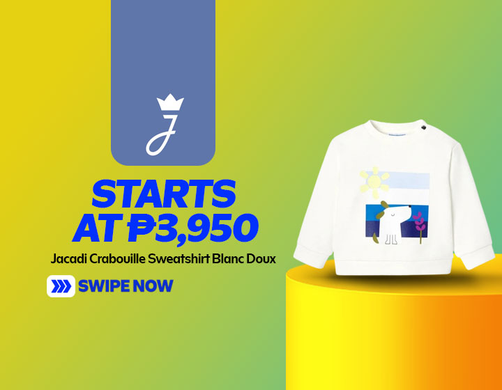 Jacadi Crabouille Sweatshirt Blanc Doux starts at P3,950