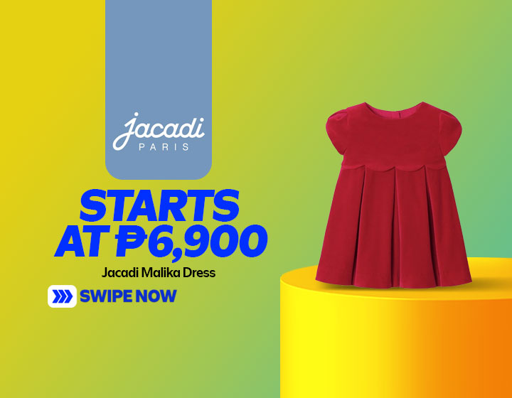 Jacadi Malika Dress in Red starts at P6,900