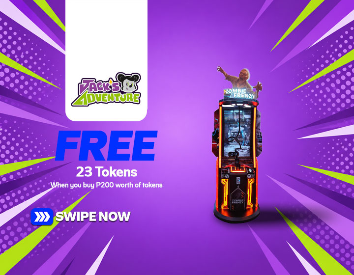 Free 23 Tokens with Every ₱200 Purchase