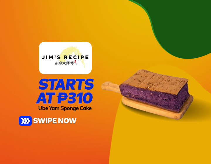 Ube Yam Sponge Cake starts at P310