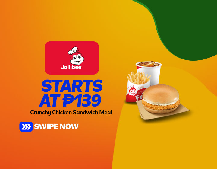 Crunchy Chicken Sandwich Meal starts at P139