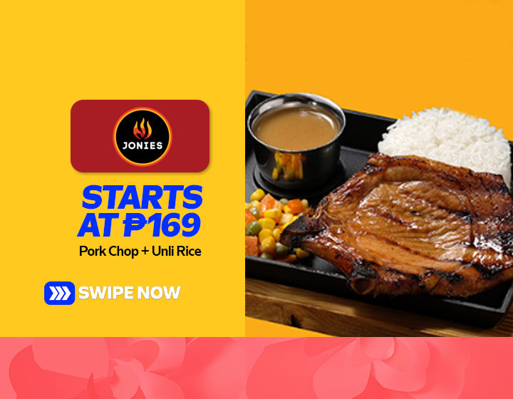Pork Chop + Unli Rice starts at P169