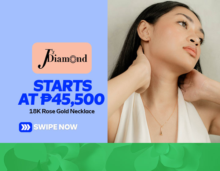 18K Rose Gold Necklace starts at P45,500