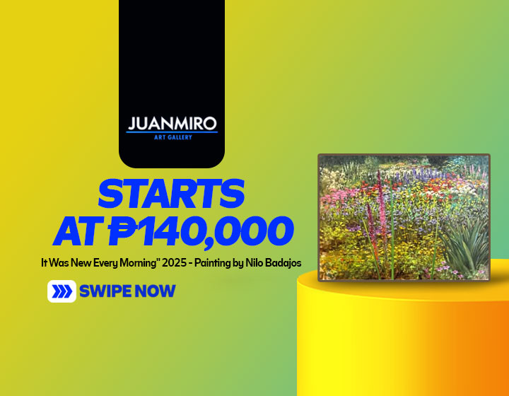 "It Was New Every Morning" 2025 - Painting by Nilo Badajos starts at P140,000
