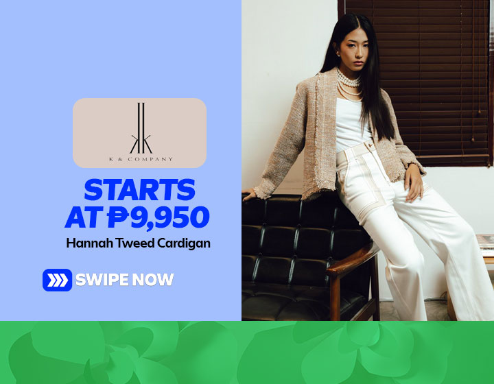 Hannah Tweed Cardigan starts at P9,950