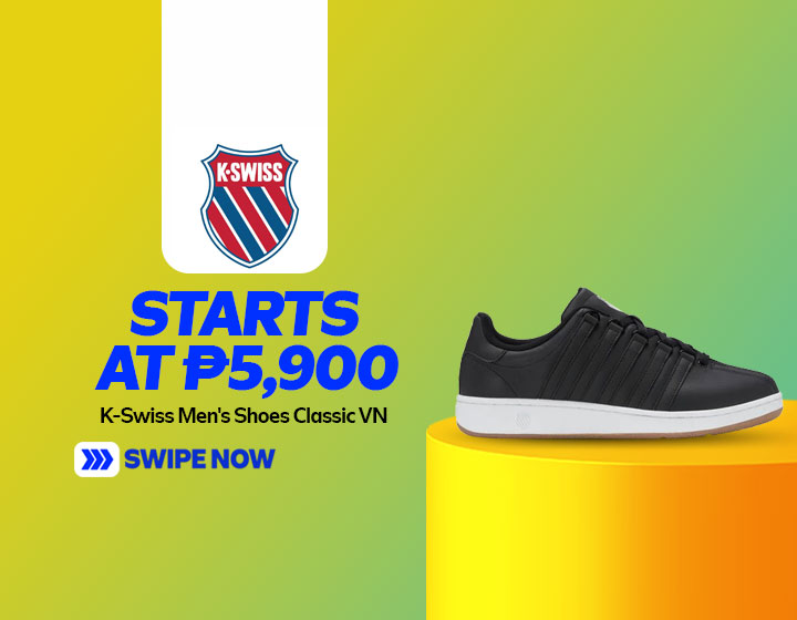 K-Swiss Men's Shoes Classic VN starts at P5,900