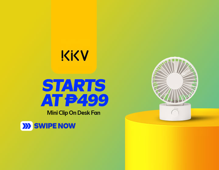 Mini Clip On Desk Fan starts at P499