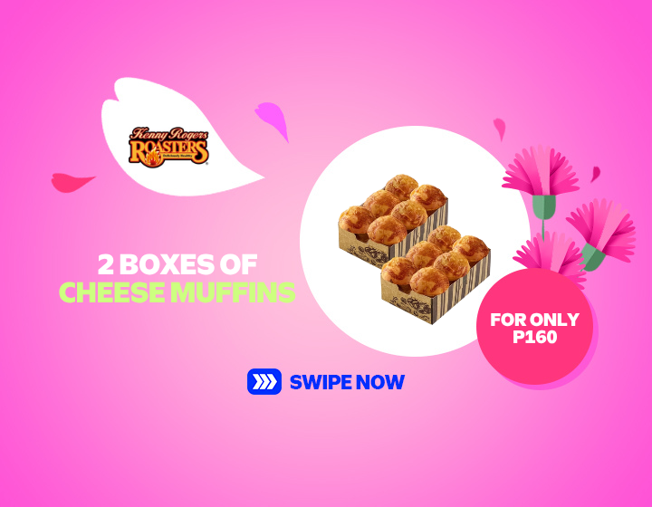 KENNY ROGERS 2 Boxes of Cheese Muffins