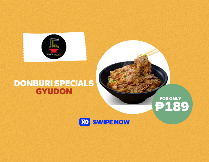 DONBURI SPECIALS: GYUDON AT KYUKYU RAMEN99