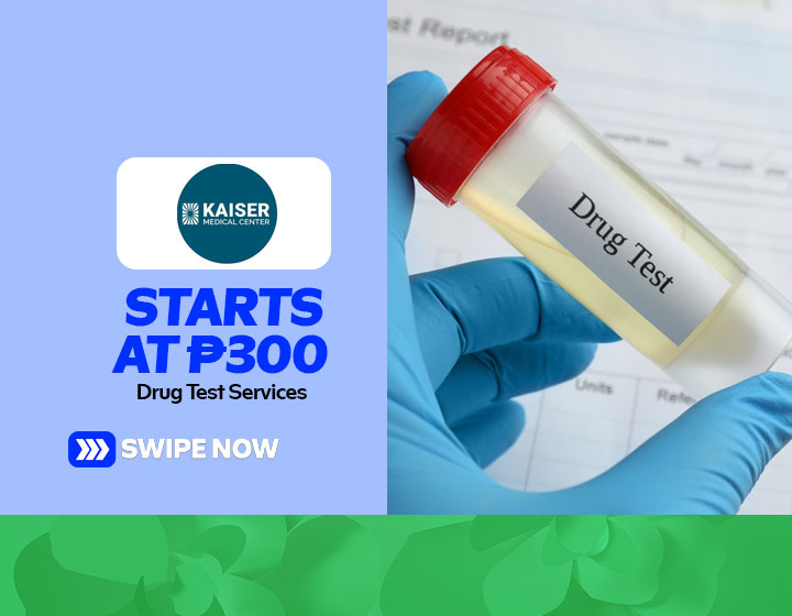 Drug Test Services start at P300
