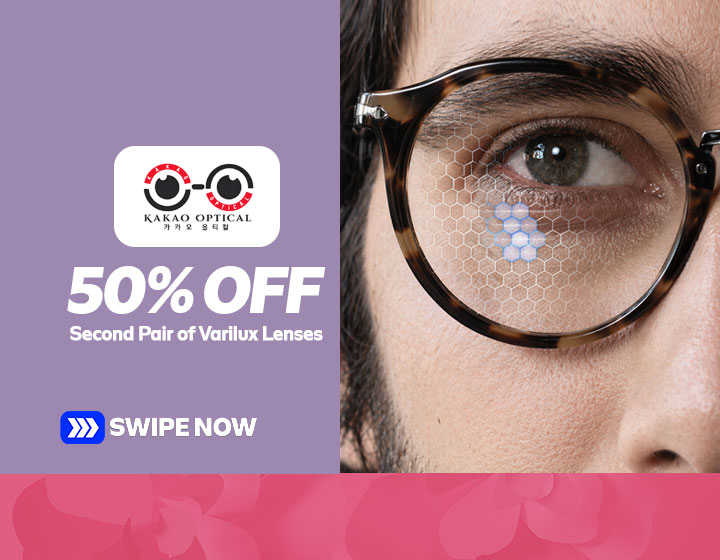 50% OFF Second Pair of Varilux Lenses