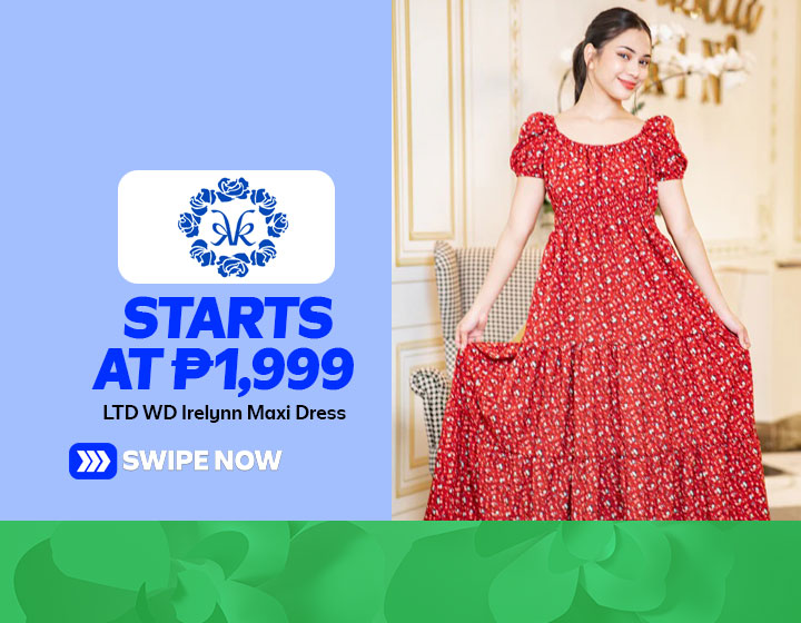 LTD WD Irelynn Maxi Dress starts at P1,999