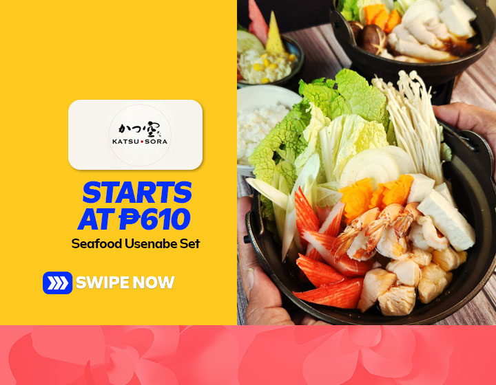 Seafood Usenabe Set starts at P610